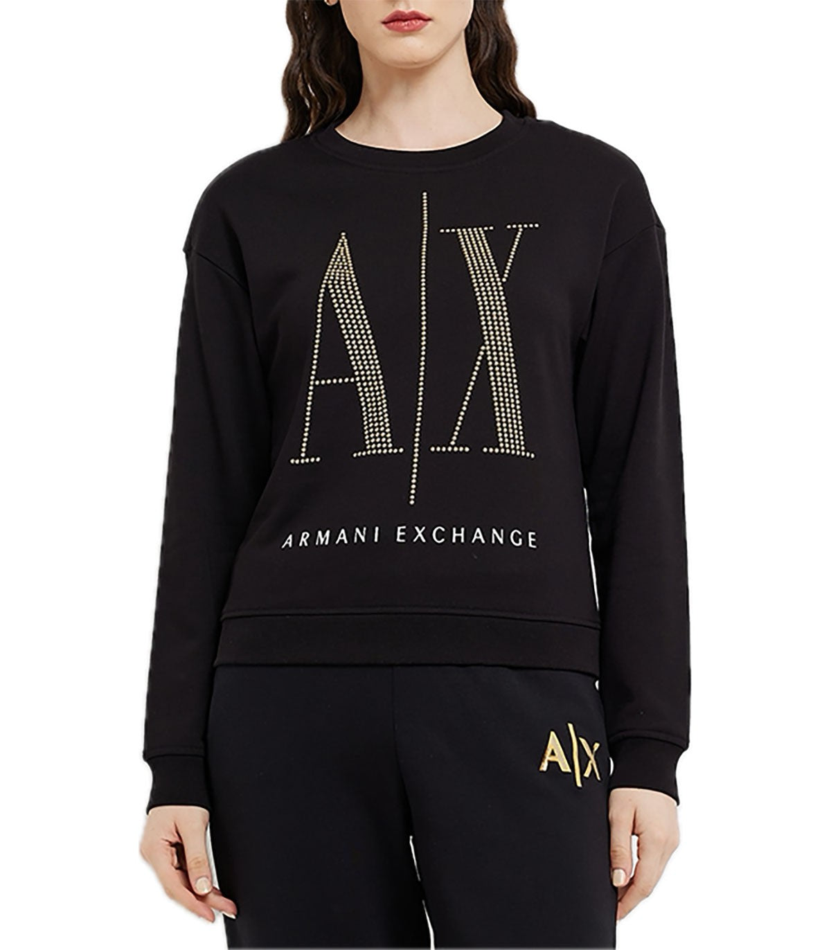 Felpa Donna Armani Exchange Icon