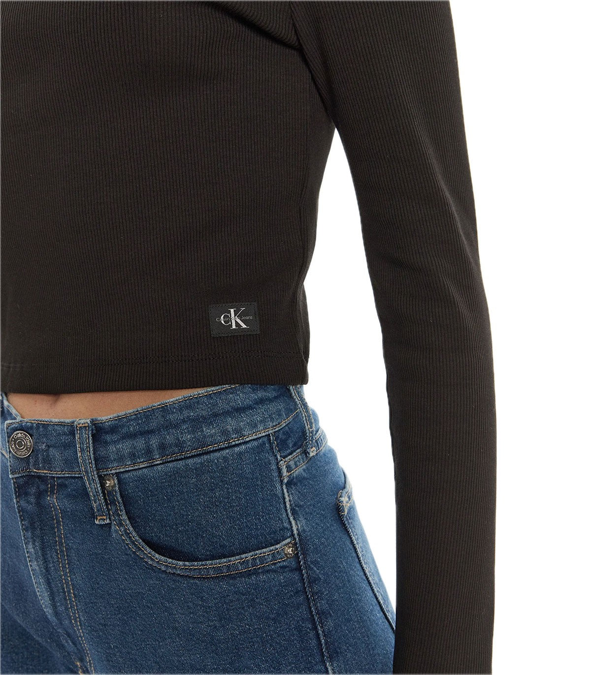 Maglia collo alto Donna Calvin Klein