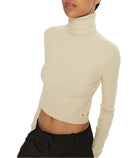 Maglia collo alto Donna Calvin Klein