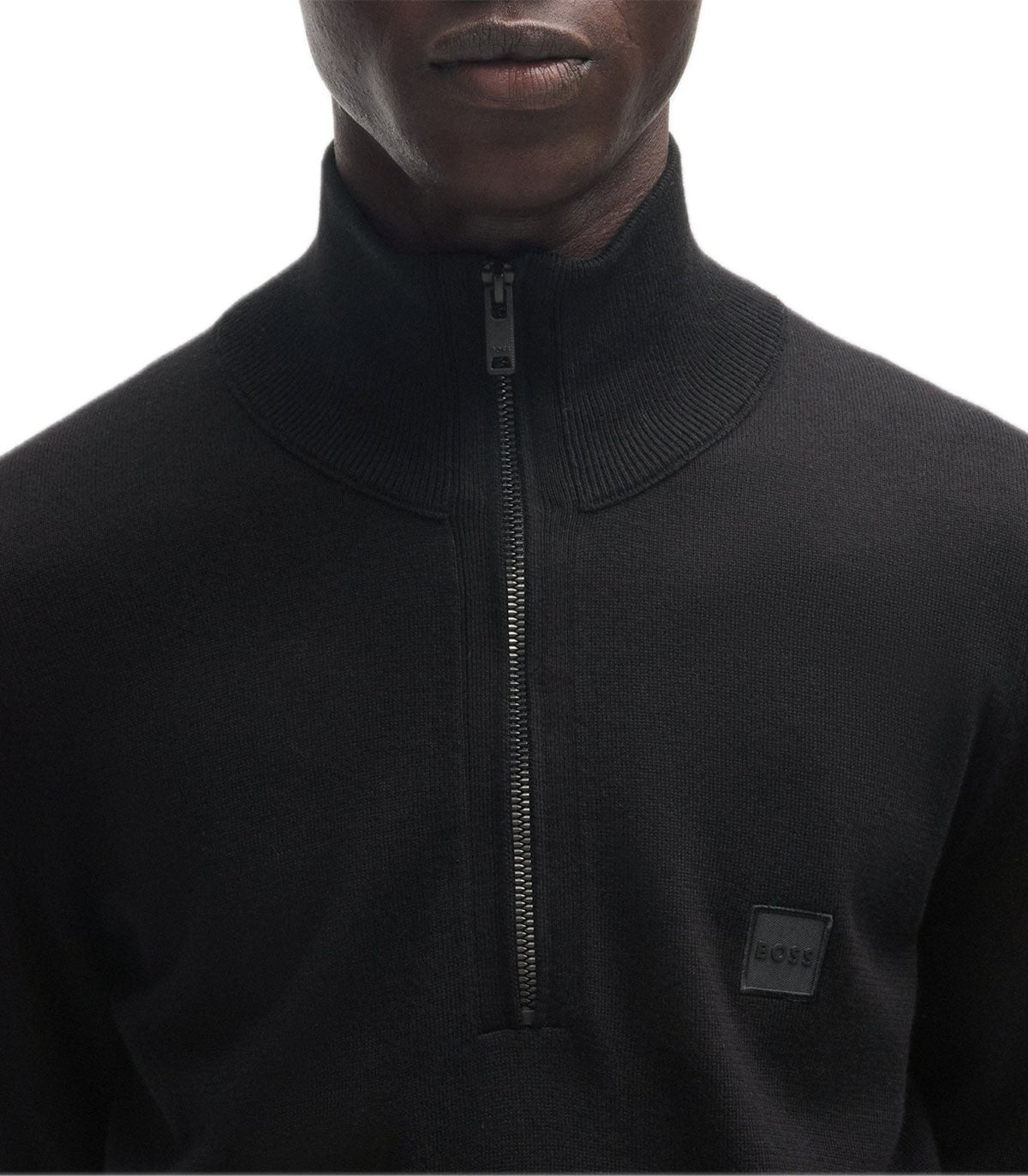 Maglione mezza zip Uomo Boss Kanobix