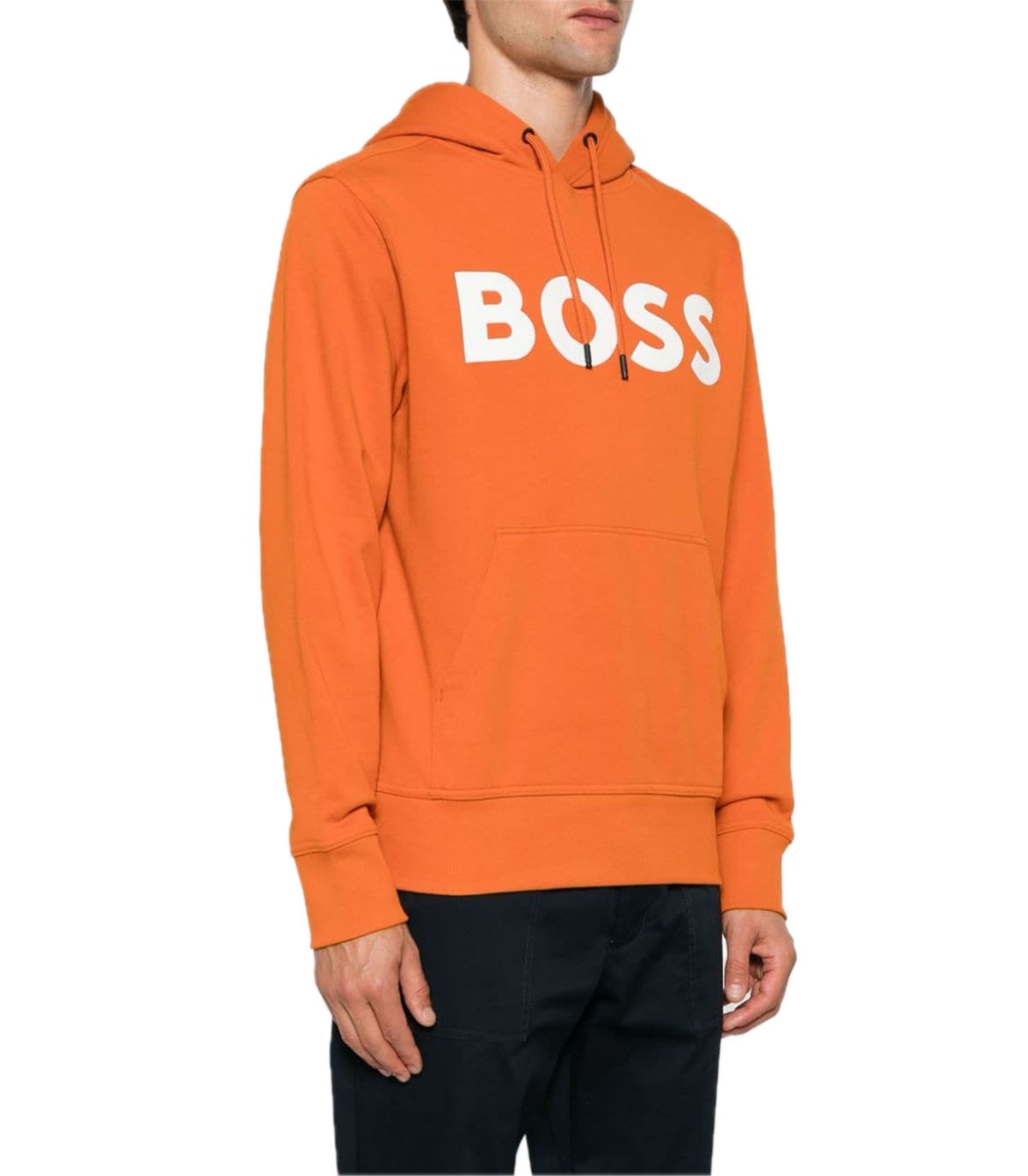 Felpa con cappuccio Uomo Boss