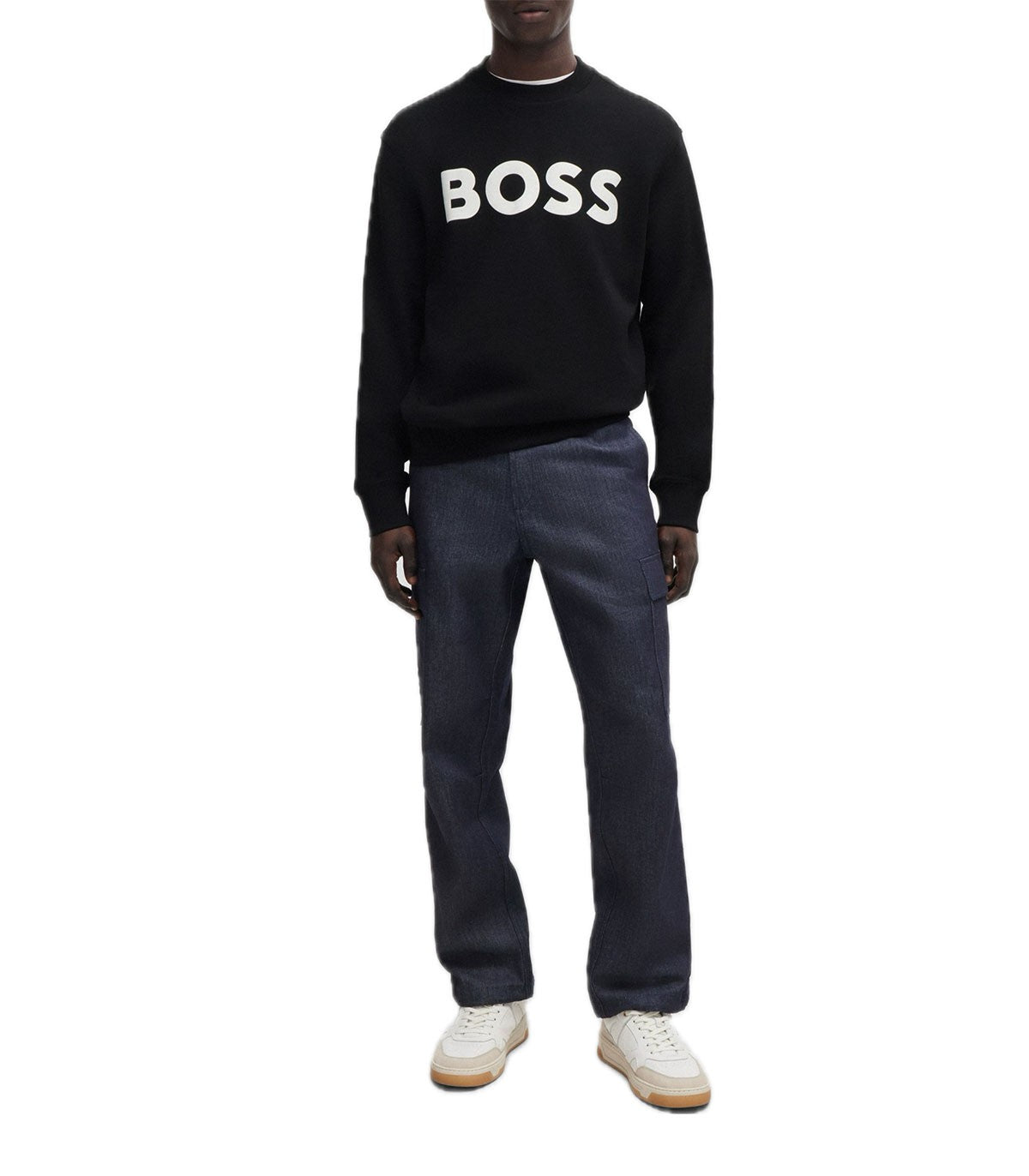 Felpa girocollo Uomo Boss