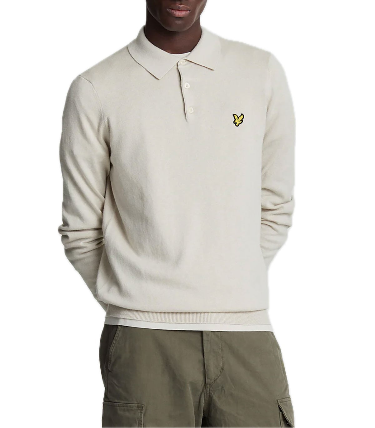 Polo cotone merino Lyle Scott