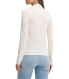 T-shirt collo alto Donna Tommy Jeans