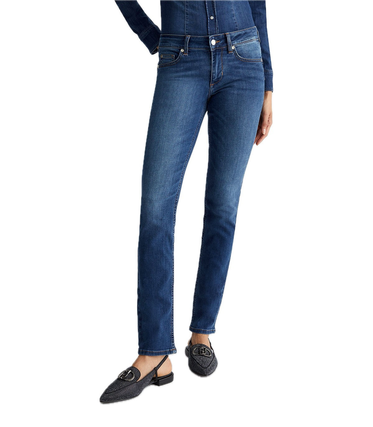 Jeans slim bottom up Donna Liu Jo