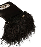Borsa piccola LaPuffy con piume Liu Jo