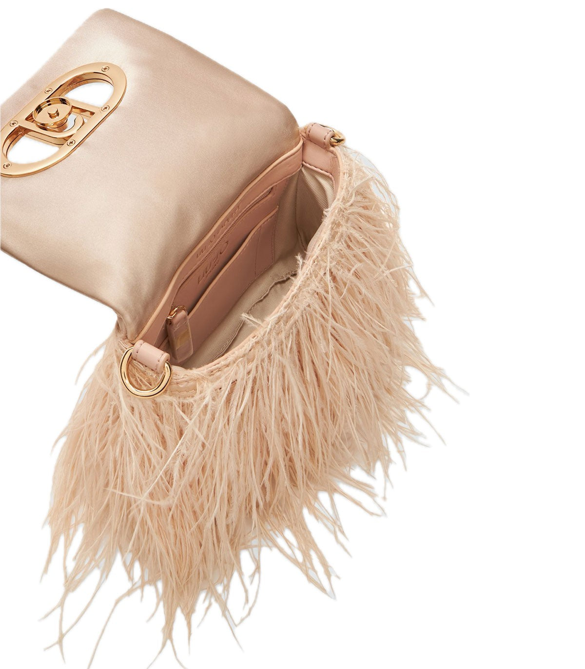 Borsa piccola LaPuffy con piume Liu Jo