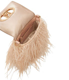 Borsa piccola LaPuffy con piume Liu Jo