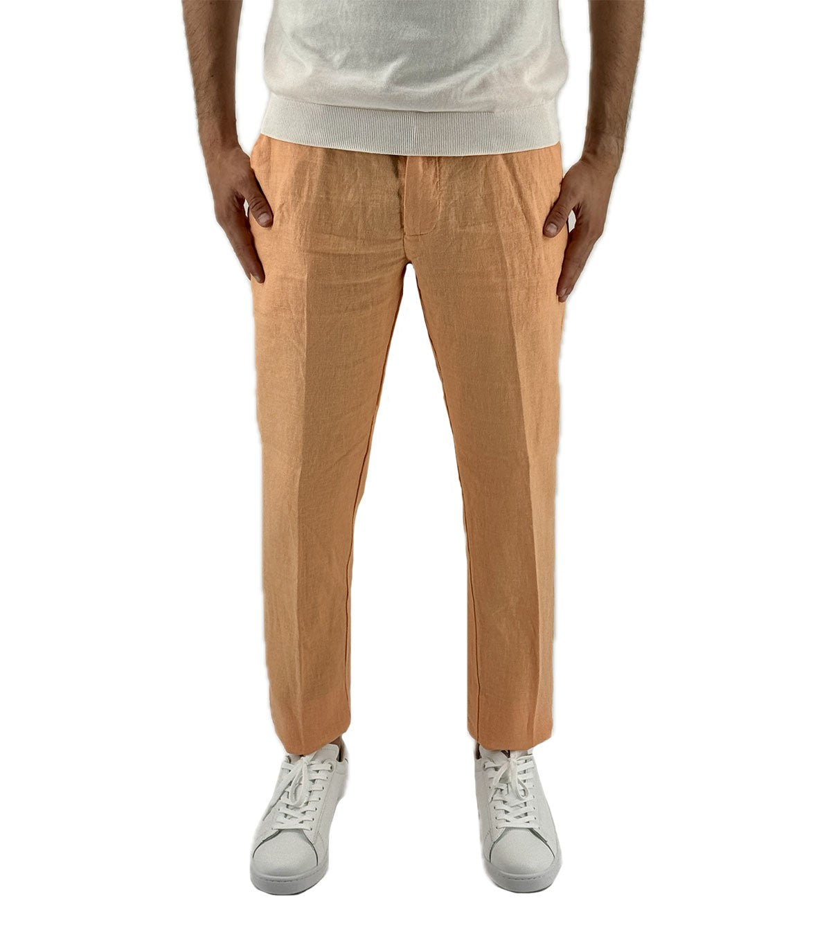 Pantalone in lino Uomo Manifattura Borge