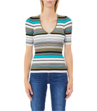 T-shirt in maglia Donna Liu Jo