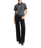 Polo con strass Donna Liu Jo