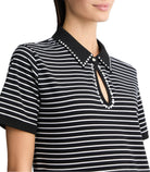 Polo con strass Donna Liu Jo