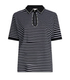 Polo con strass Donna Liu Jo