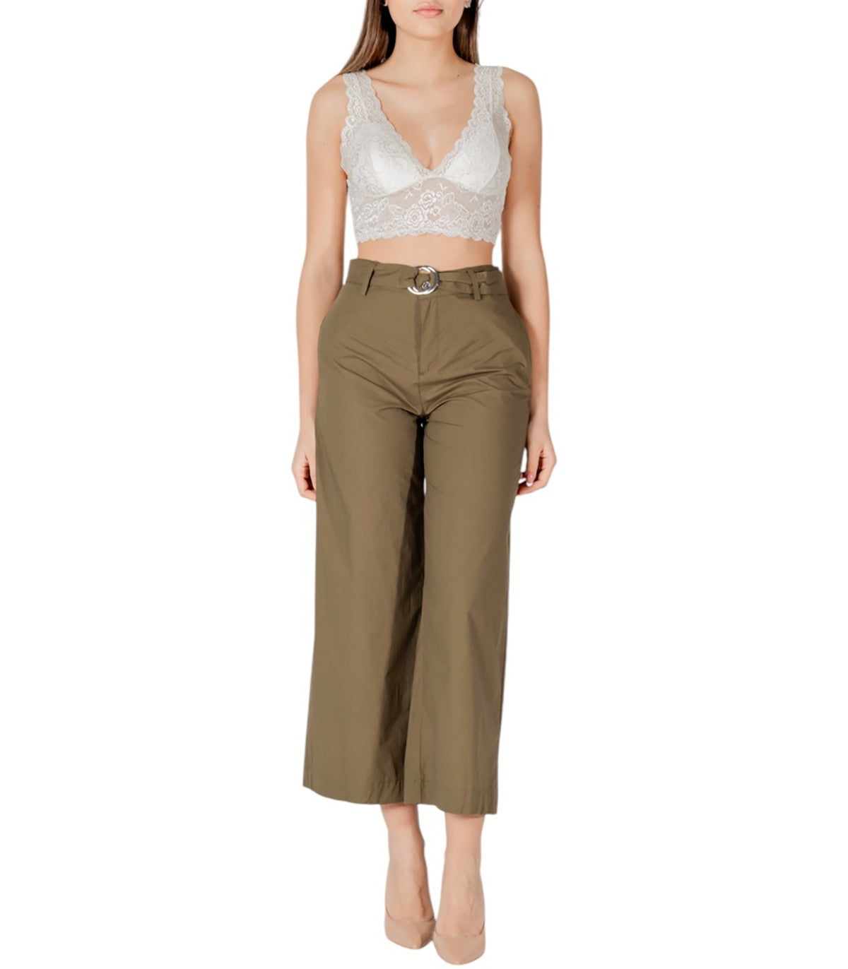 Pantaloni a palazzo Cropped Liu Jo