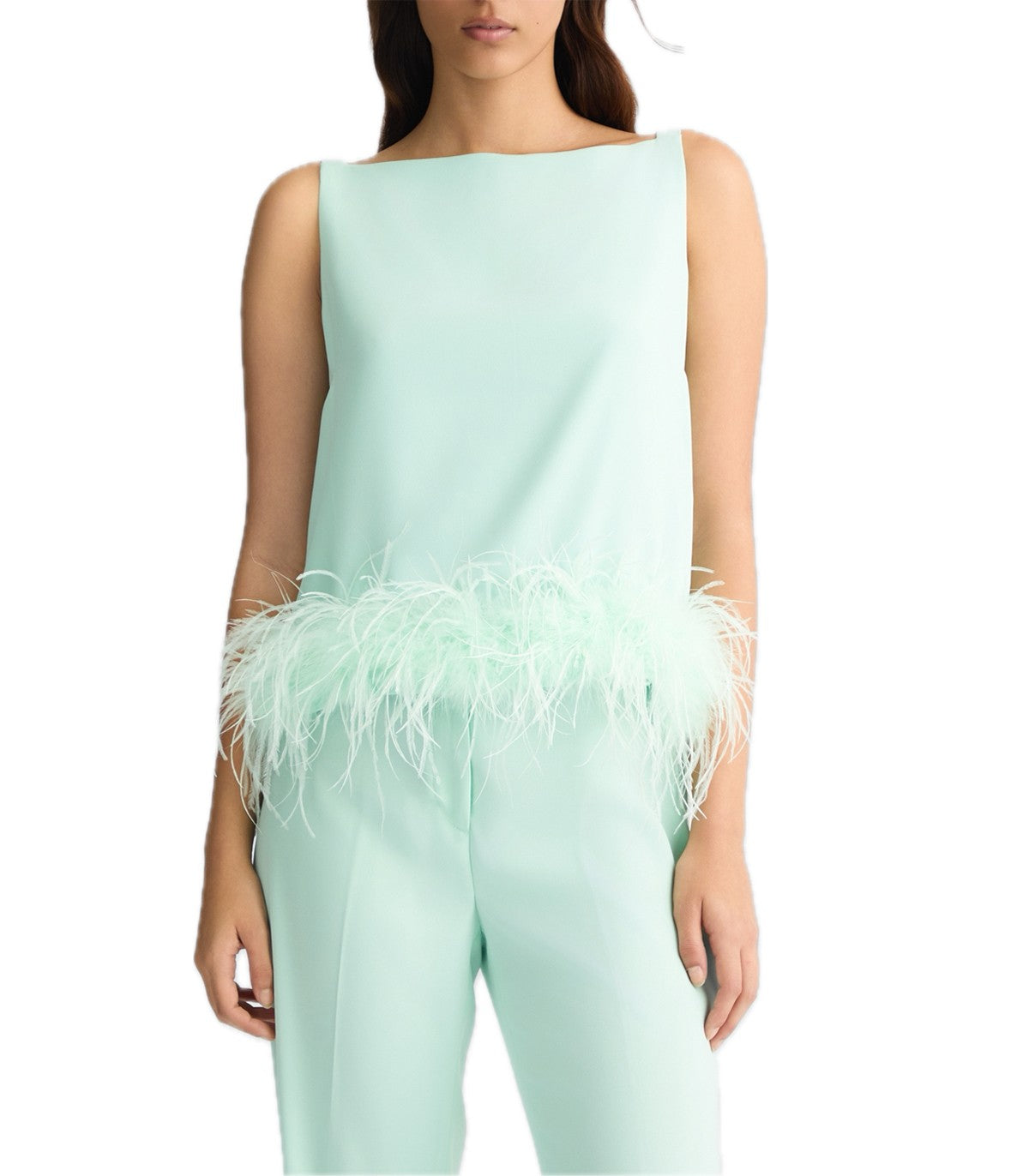 Top con piume Liu Jo