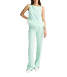 Top con piume Liu Jo