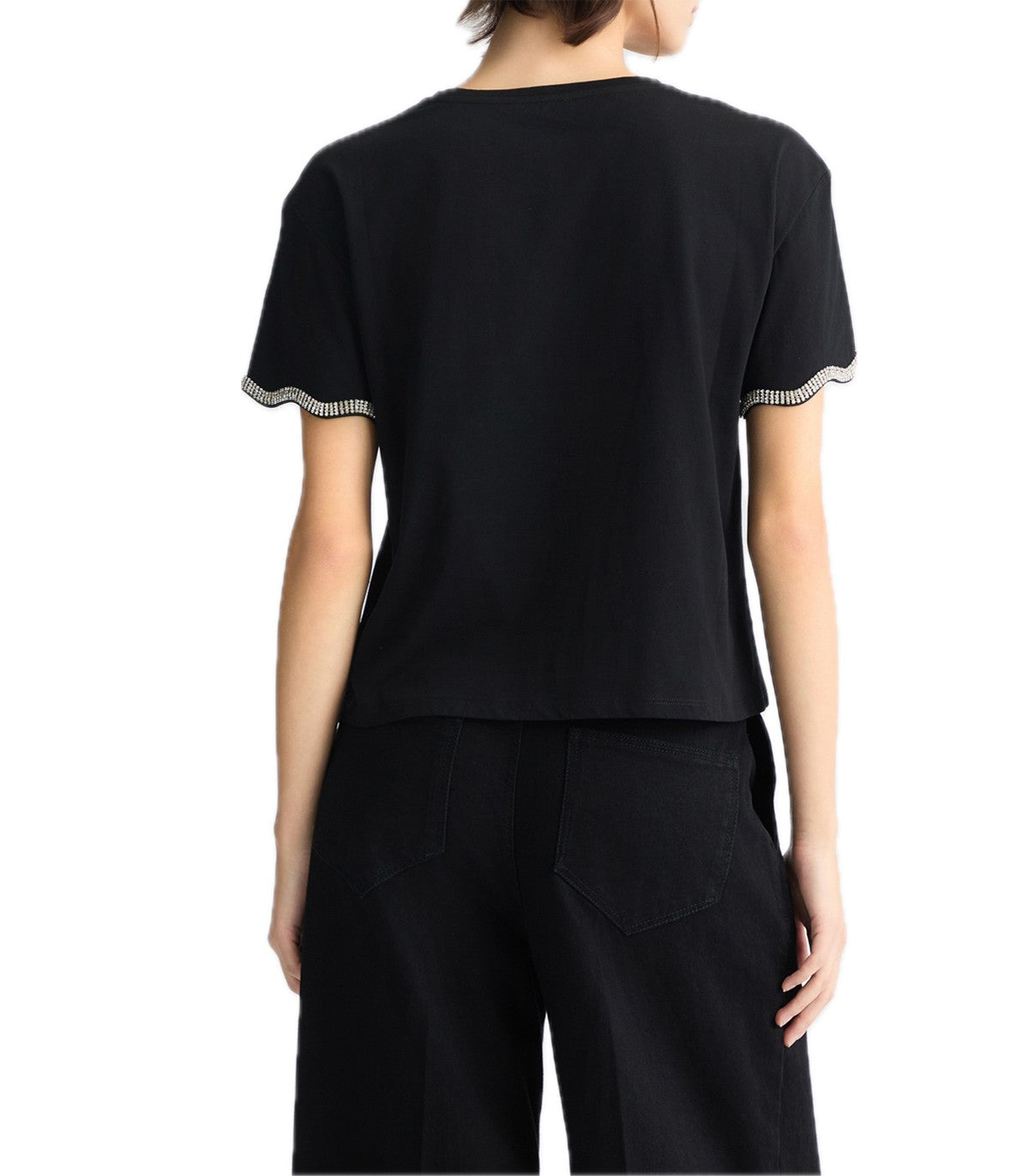 T-shirt con strass Liu Jo