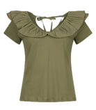 T-shirt con rouches Liu Jo
