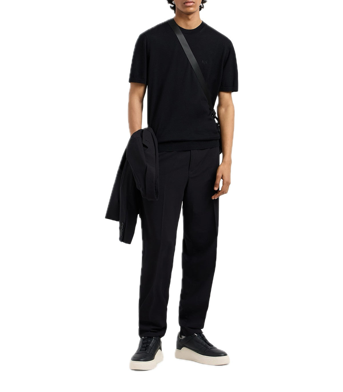 T-shirt in maglia Uomo Armani Exchange