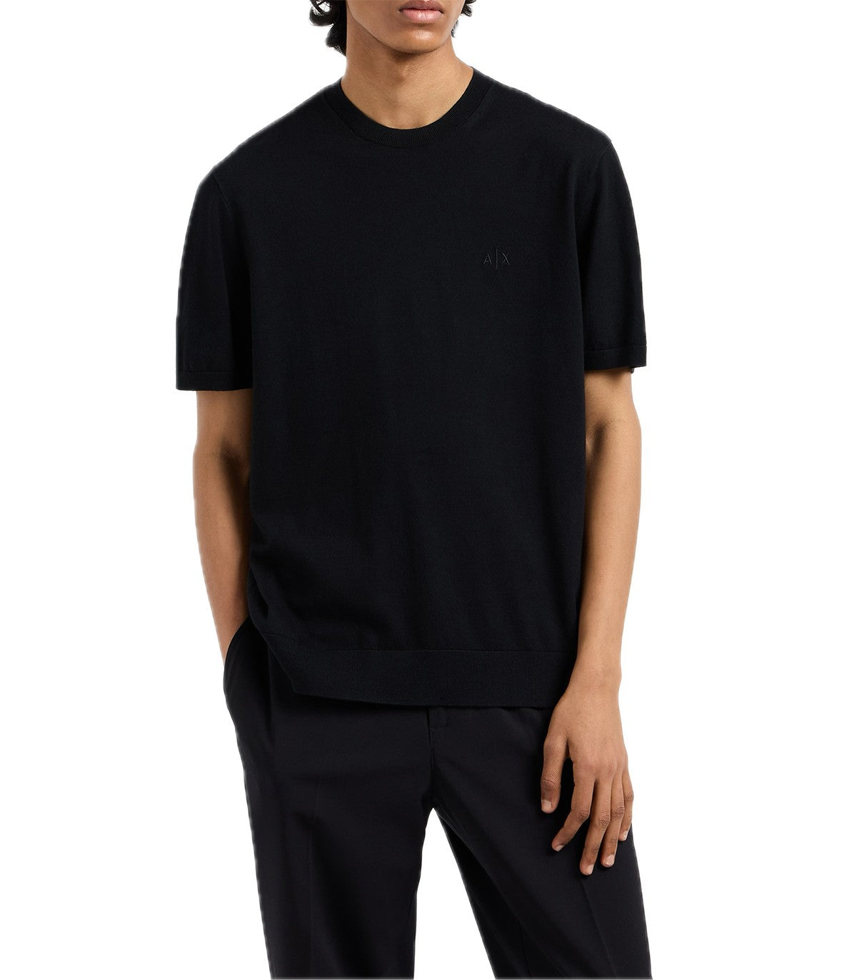 T-shirt in maglia Uomo Armani Exchange