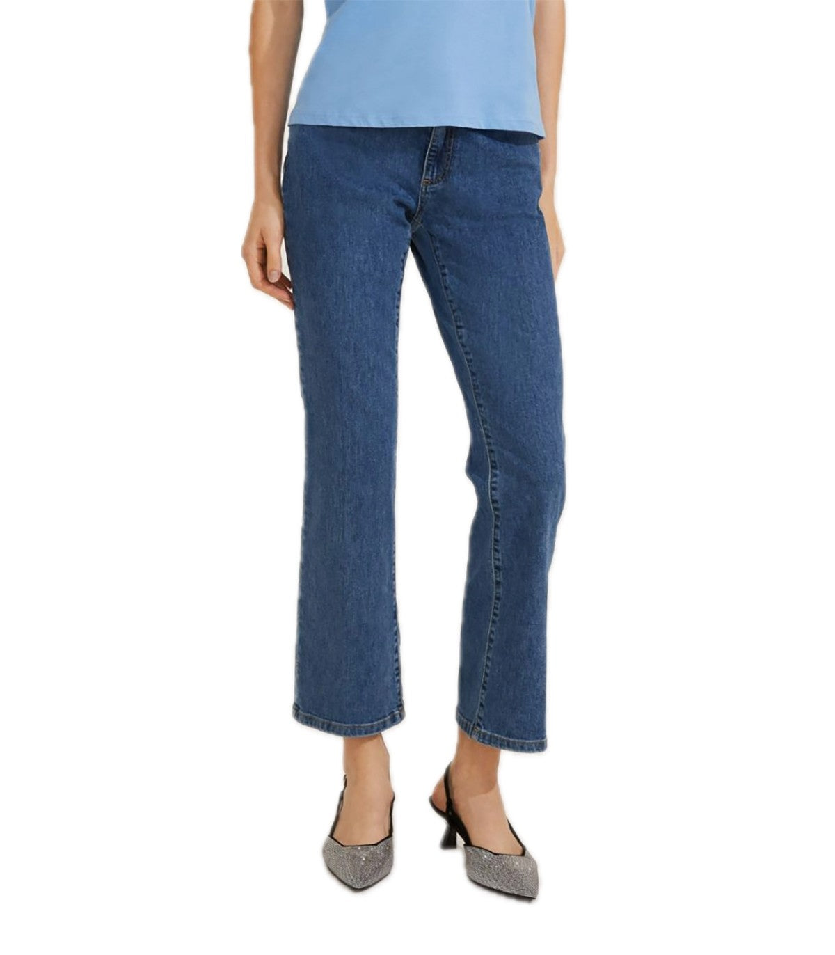 Jeans slim Donna Emme Marella Ibisco