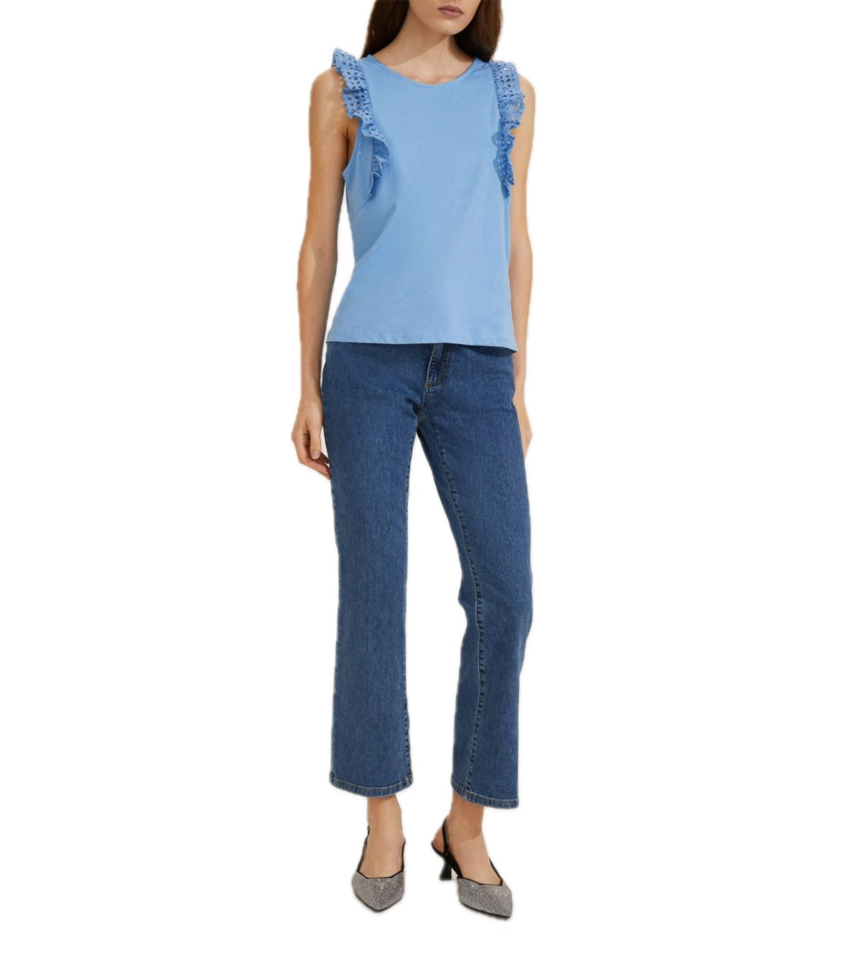 Jeans slim Donna Emme Marella Ibisco