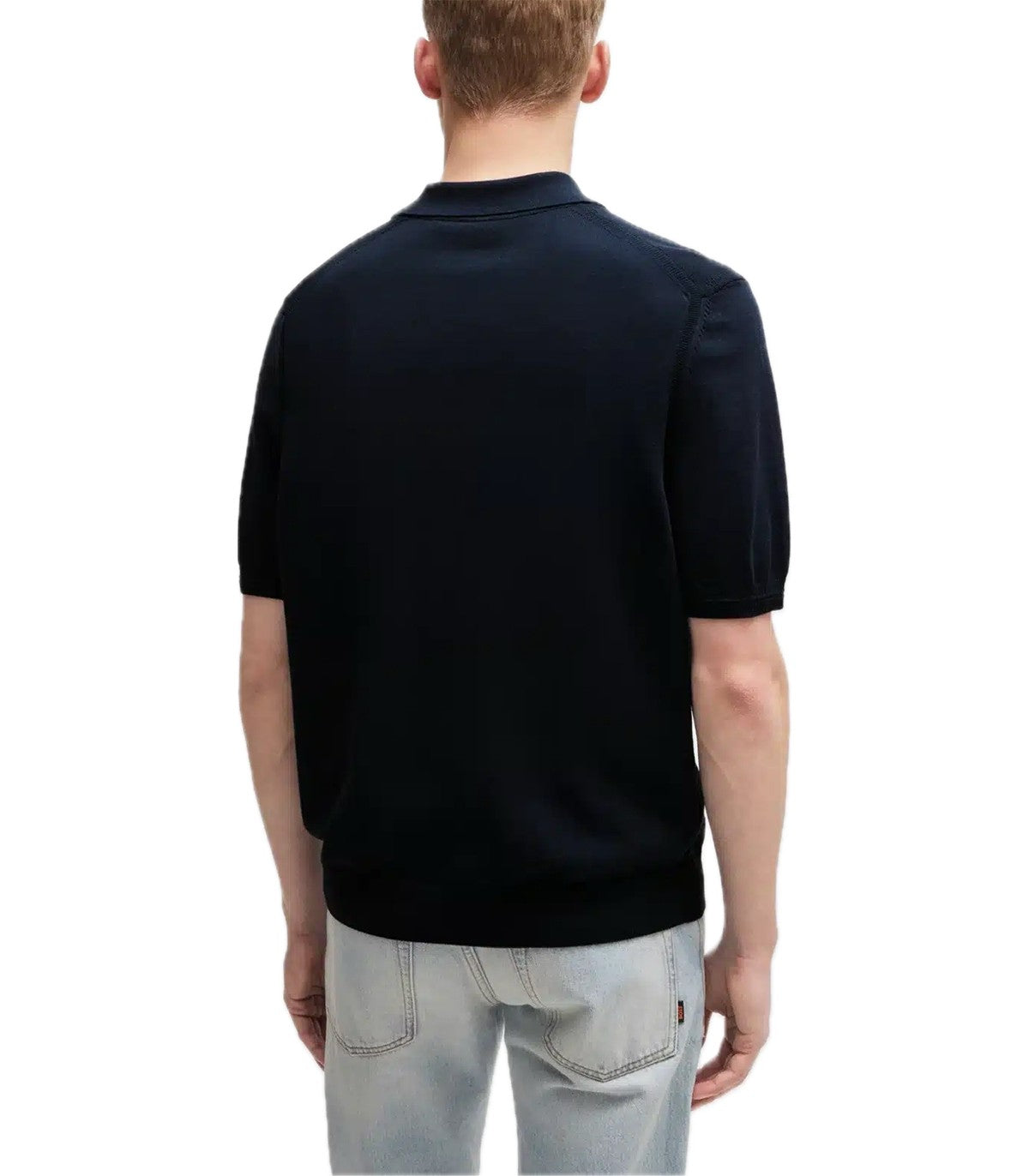 Polo in maglia Uomo Boss Asac