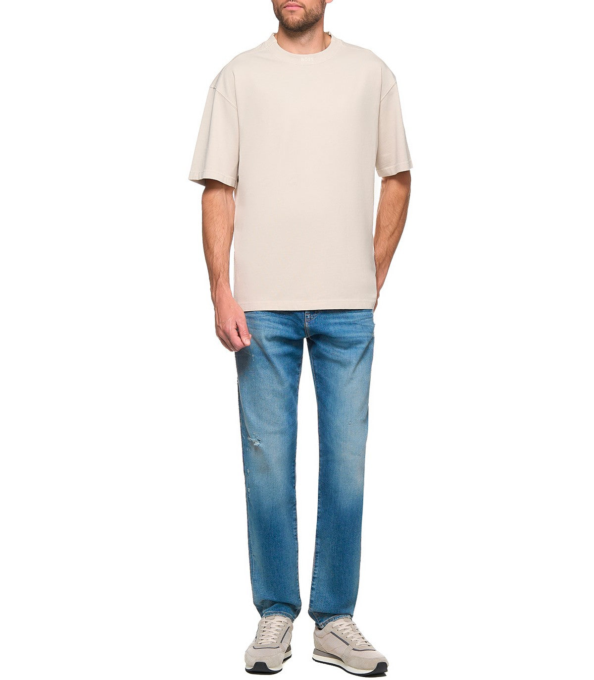 T-shirt Uomo Boss Te Dye
