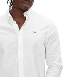 Camicia misto lino Uomo Tommy Jeans