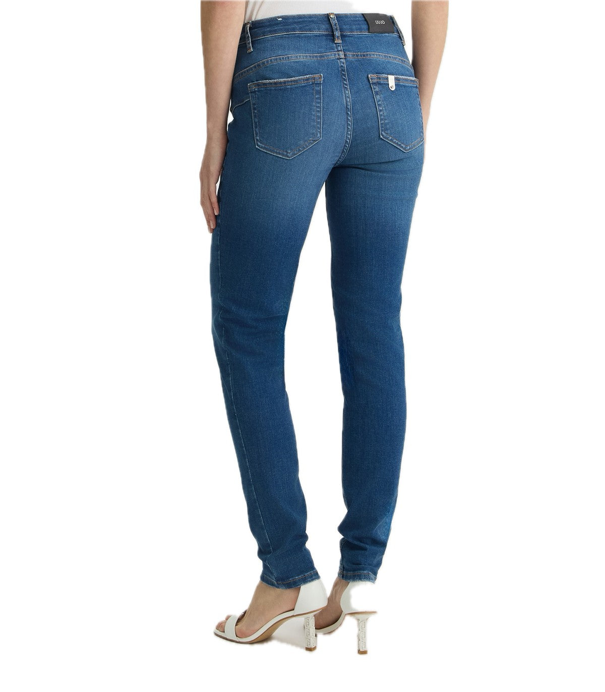 Jeans skinny vita alta Donna Liu Jo