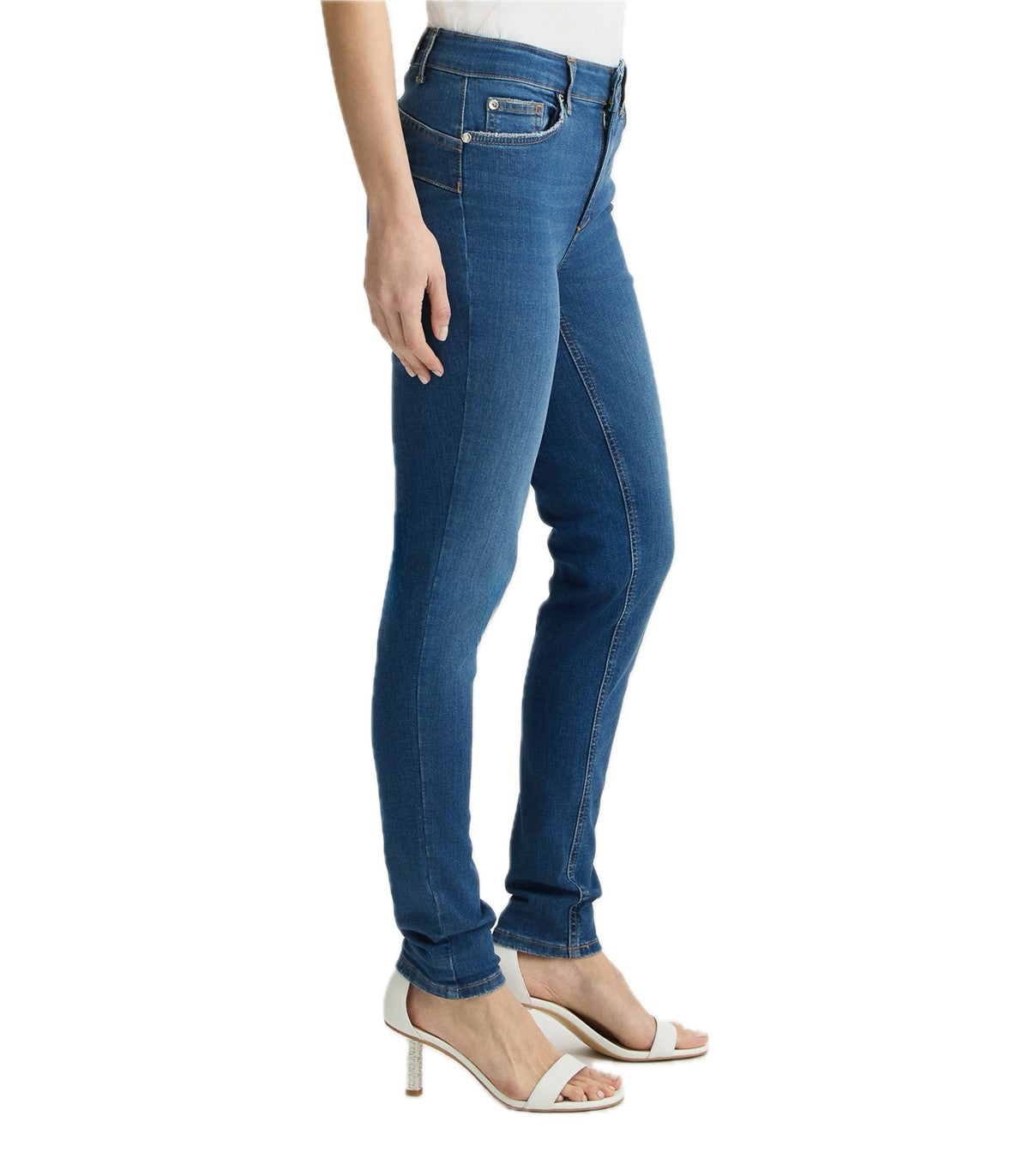 Jeans skinny vita alta Donna Liu Jo