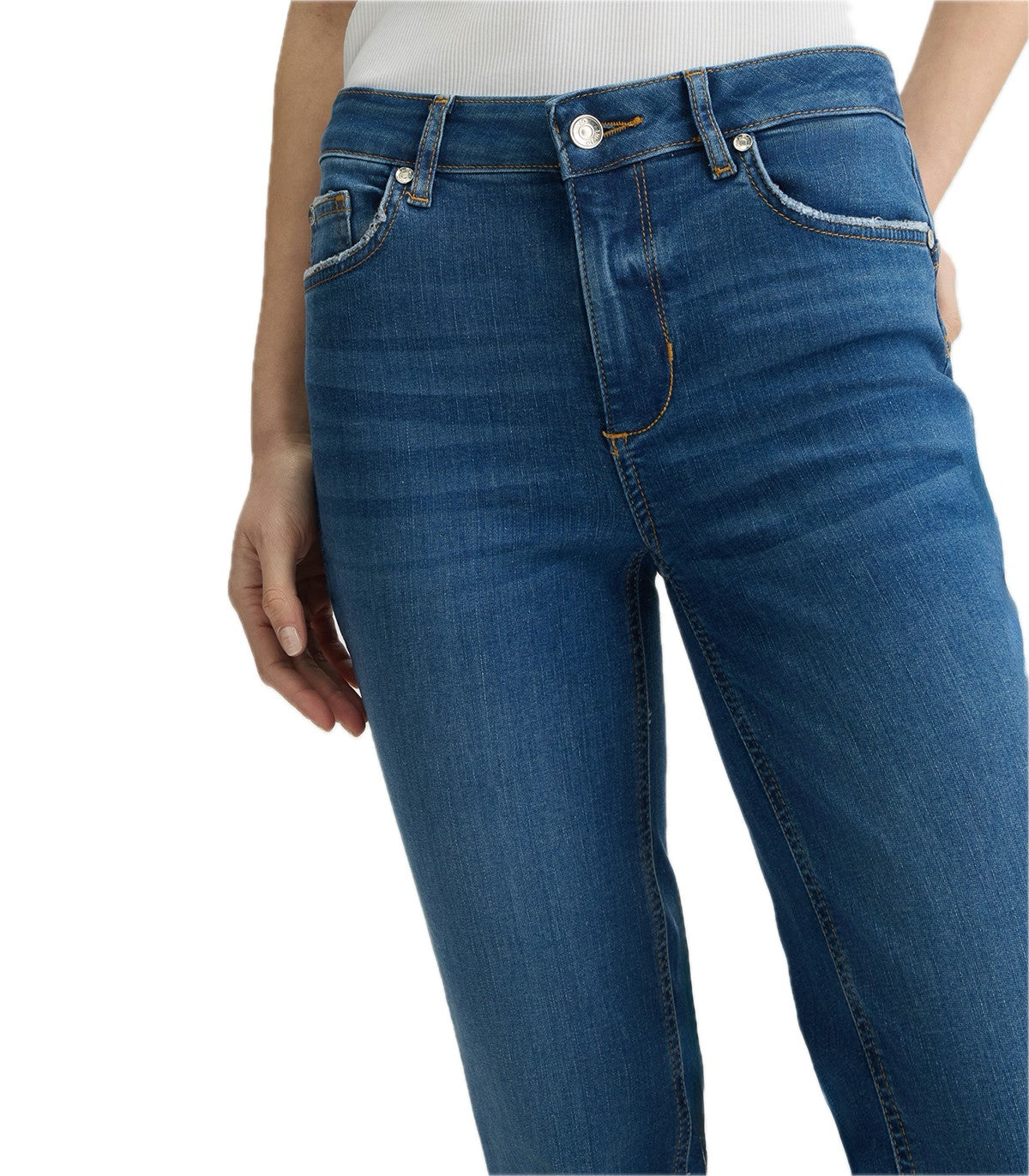 Jeans skinny vita alta Donna Liu Jo