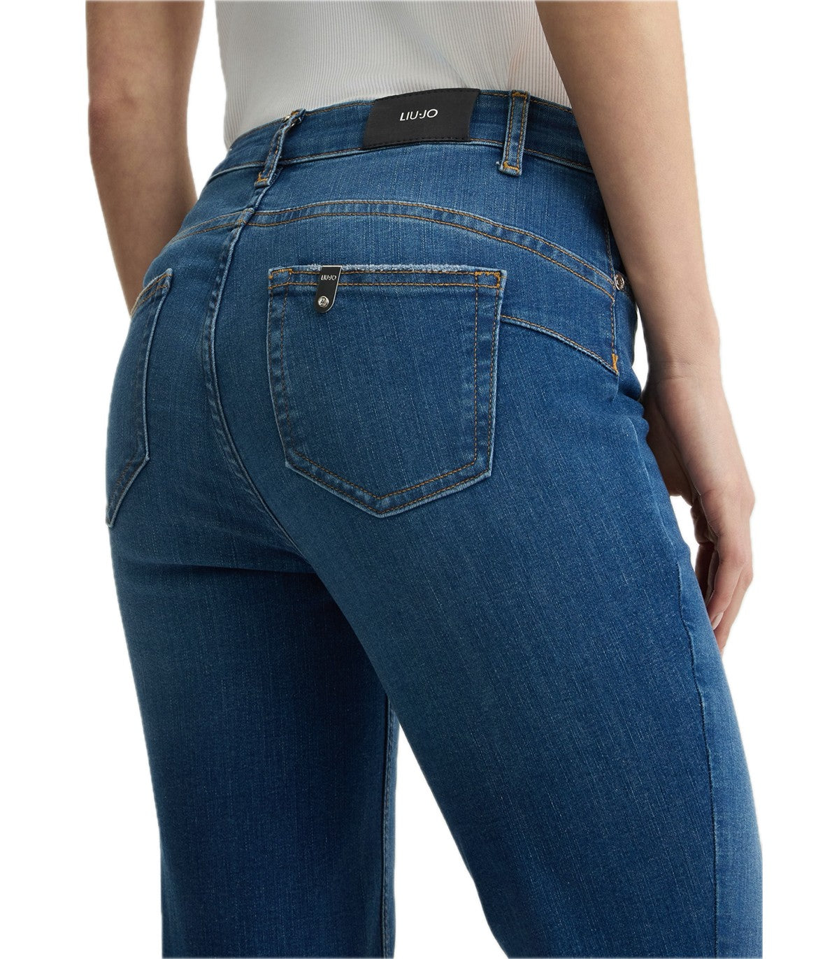 Jeans skinny vita alta Donna Liu Jo