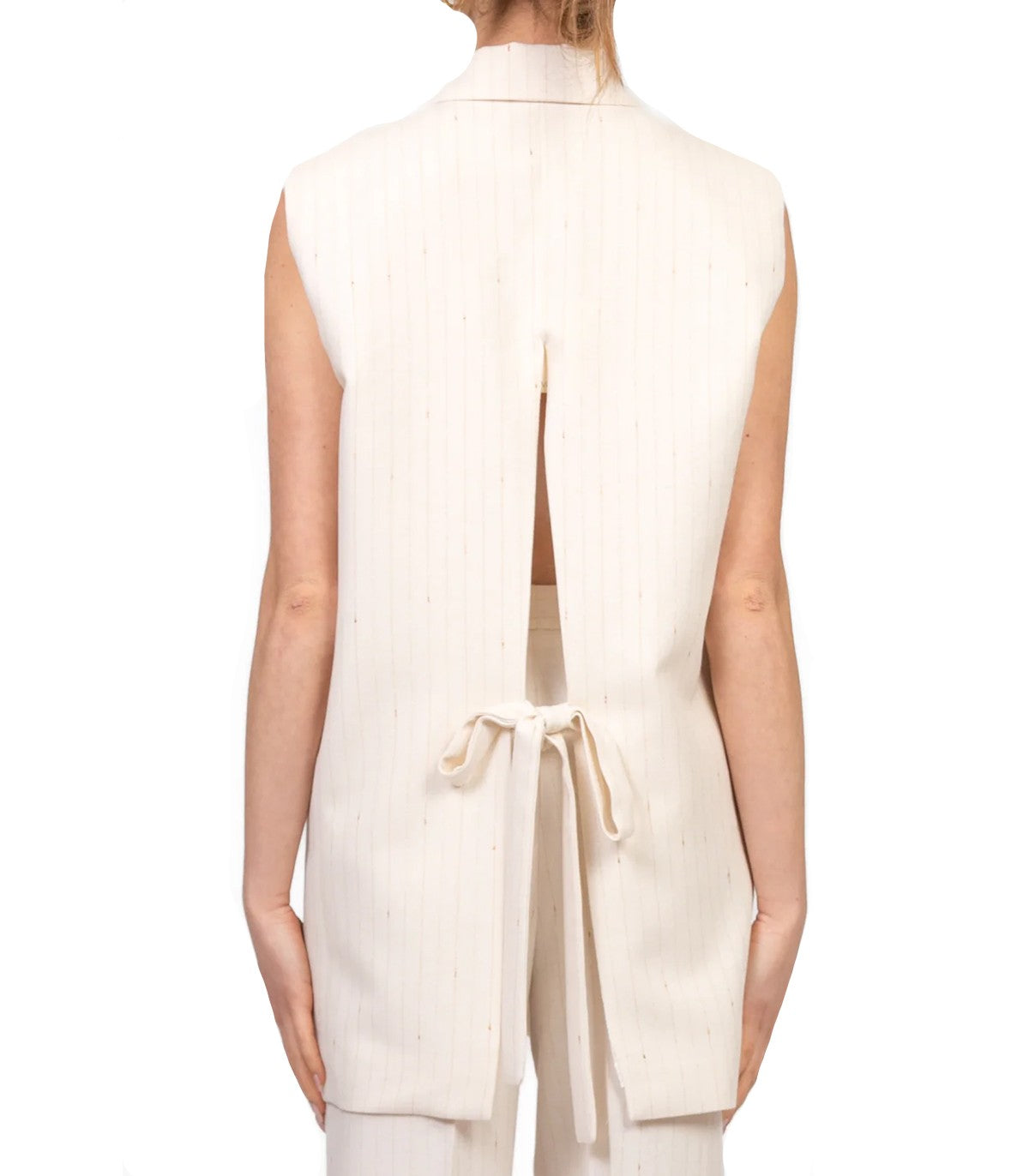 Gilet gessato Donna Vicolo