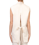Gilet gessato Donna Vicolo