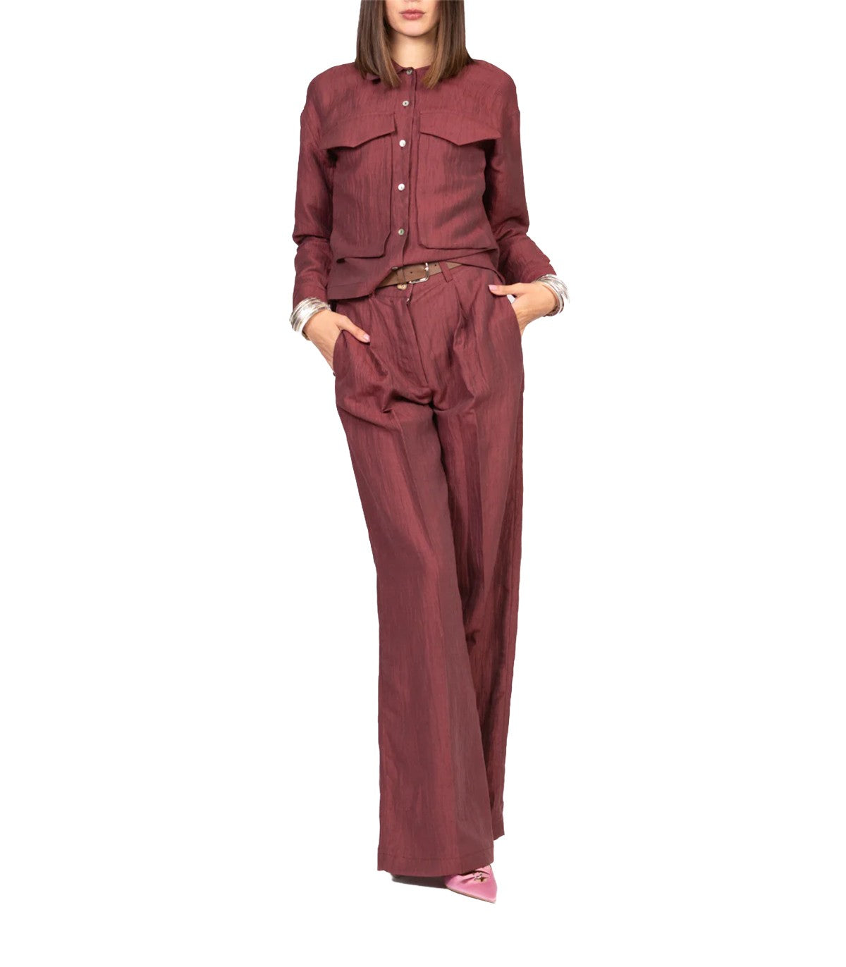 Camicia misto lino Donna Vicolo