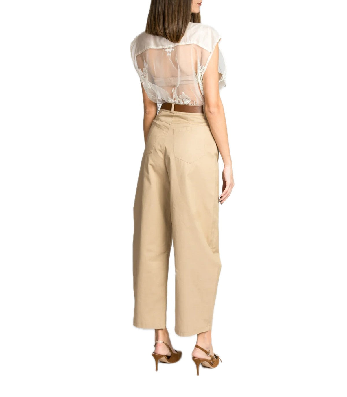 Pantaloni Balloon con cinta Vicolo
