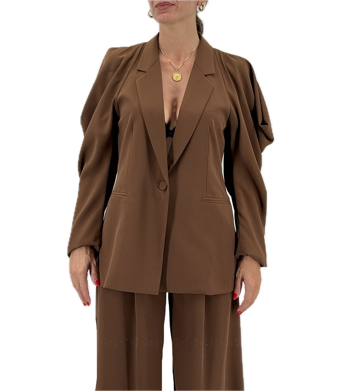 Giacca cut out Donna Vicolo