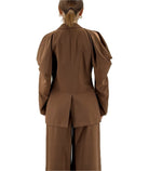 Giacca cut out Donna Vicolo