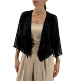 Coprispalle in georgette Emme Marella C2