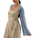 Coprispalle in georgette Emme Marella J2