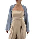 Coprispalle in georgette Emme Marella J2