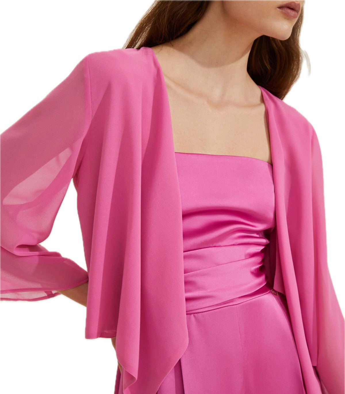 Coprispalle in georgette Emme Marella C2