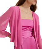 Coprispalle in georgette Emme Marella C2