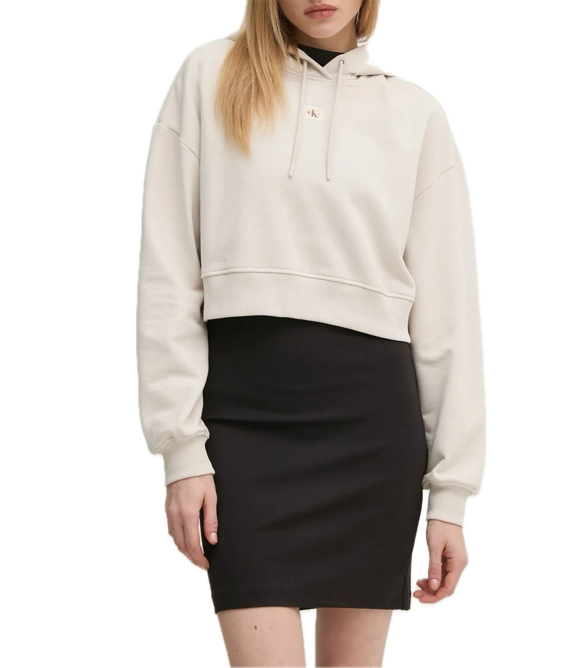 Felpa con cappuccio Donna Calvin Klein