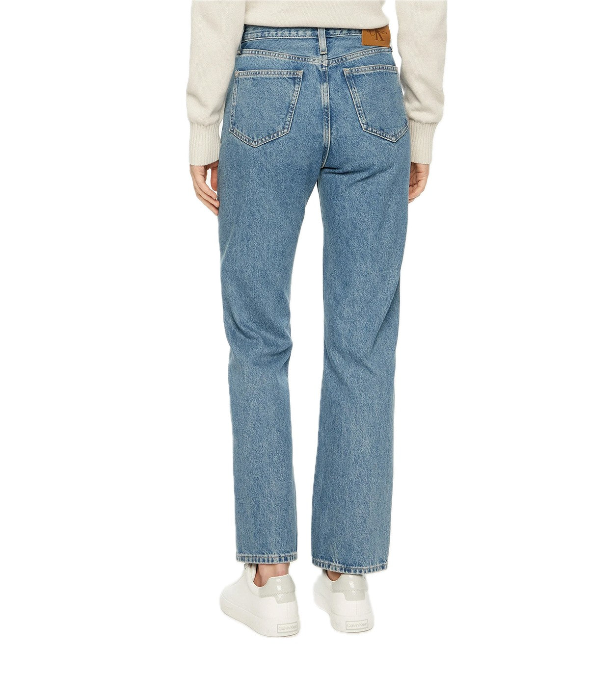 Jeans vita alta straight fit Calvin Klen