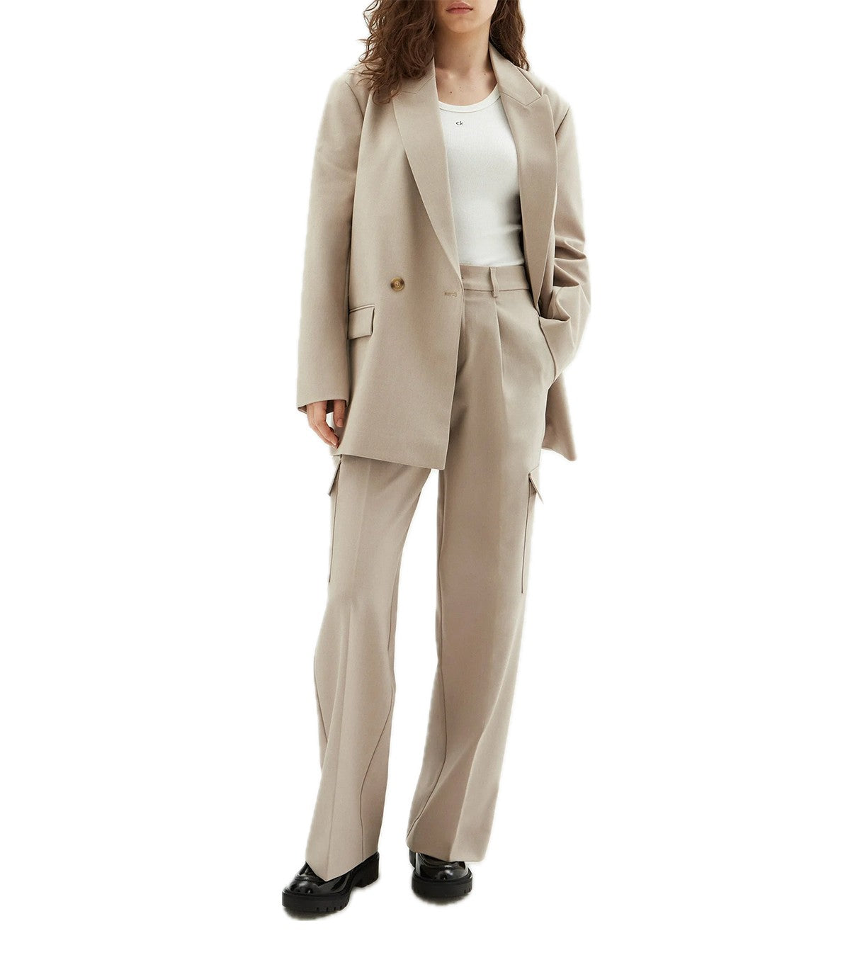 Pantaloni a palazzo Donna Calvin Klein