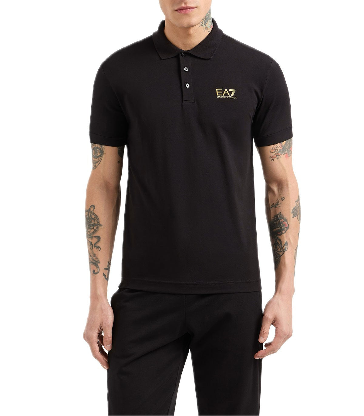 Polo in jersey Uomo Emporio Armani EA7