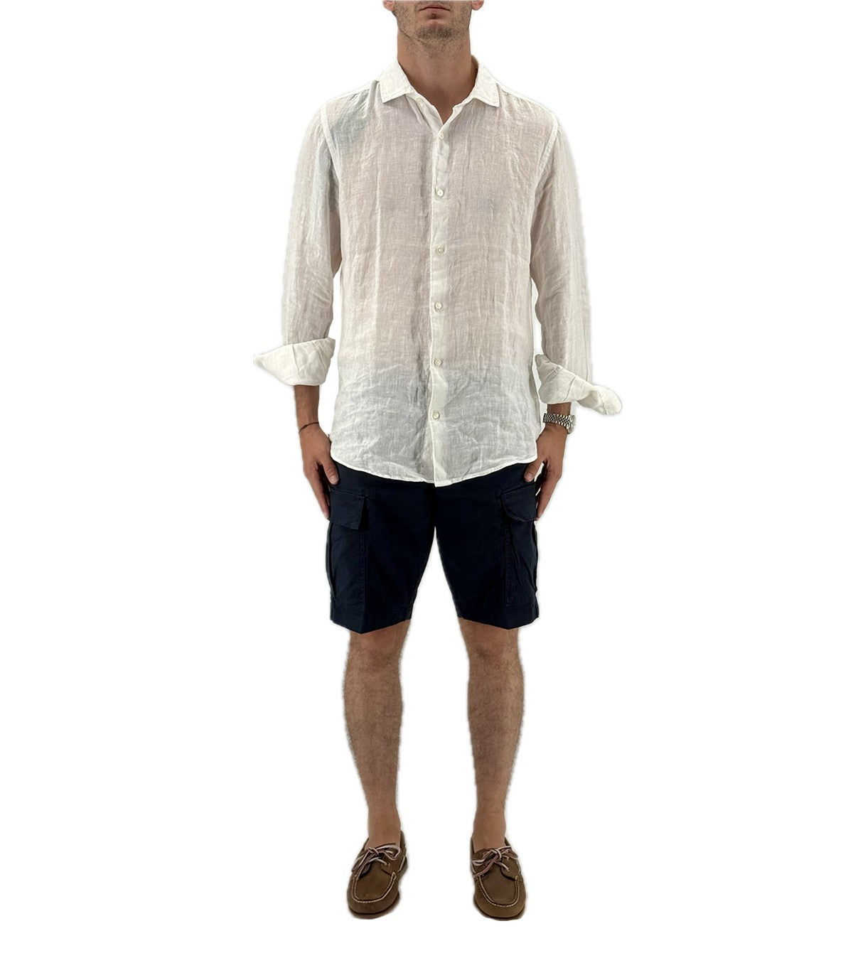 Bermuda cargo Uomo Manifattura Borghese