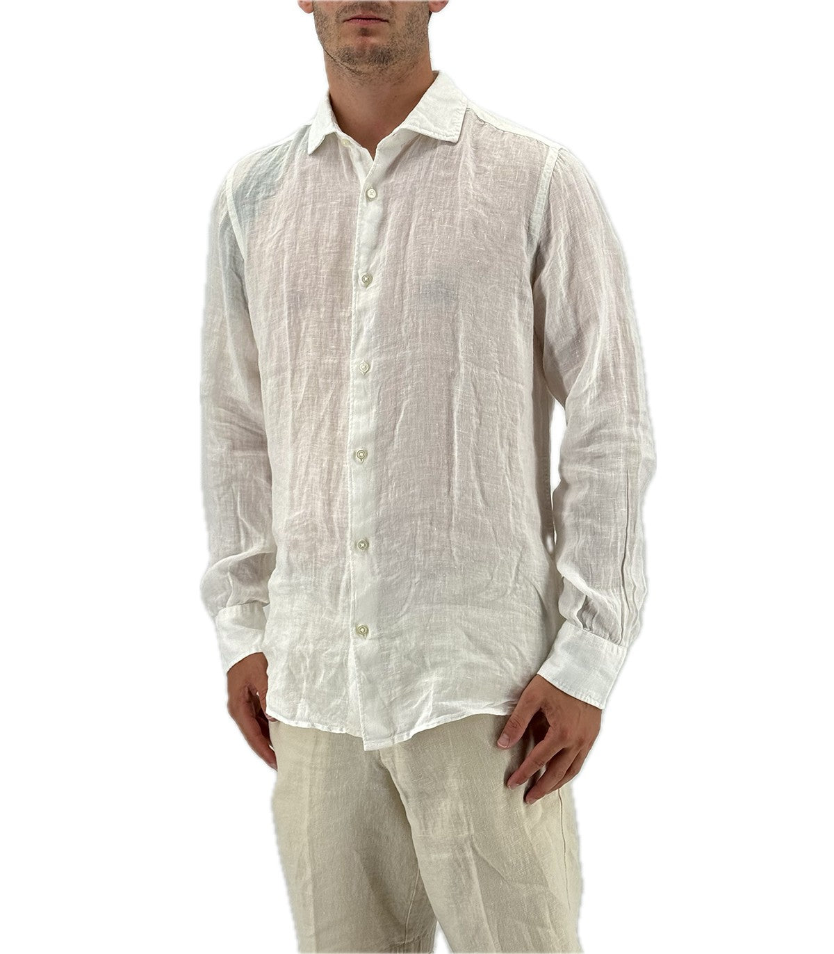 Camicia di lino Uomo Manifattura Borghee